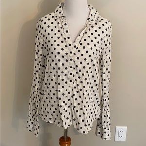 JCrew Polka Dot Popover